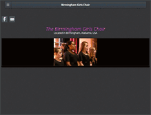 Tablet Screenshot of birminghamgirlschoir.org